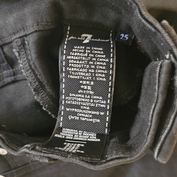 7 for all Mankind Slim Illusion High Rise Skinny Jeans - Picture 4 of 7